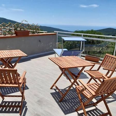 Vista Sulle Isole Dell'Arcipelago Toscano Nibbiaia Zewnętrze zdjęcie