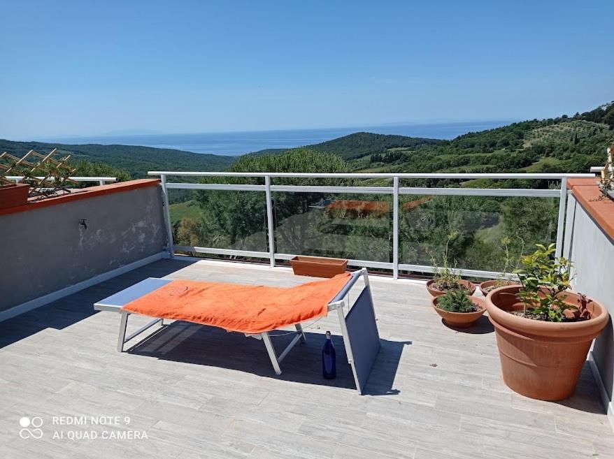 Vista Sulle Isole Dell'Arcipelago Toscano Nibbiaia Zewnętrze zdjęcie