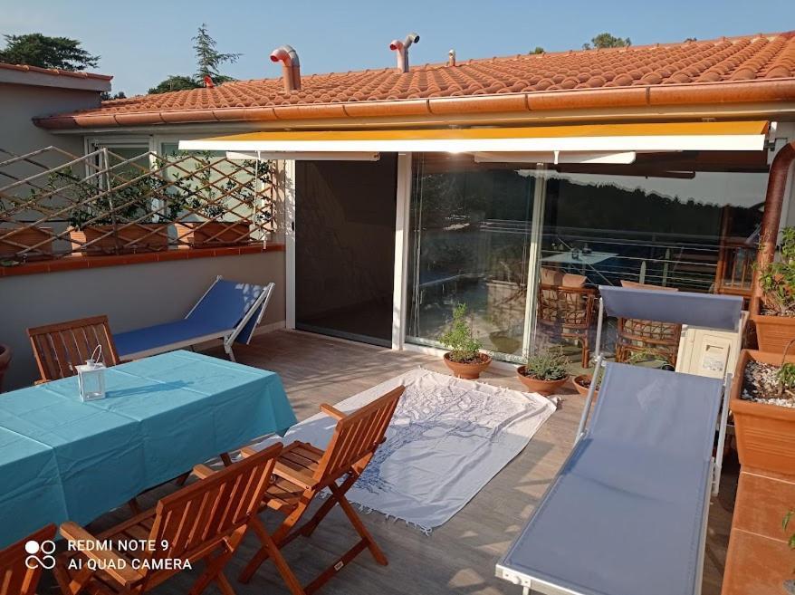 Vista Sulle Isole Dell'Arcipelago Toscano Nibbiaia Zewnętrze zdjęcie